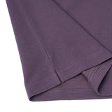 Cotton Blend Ottoman Oversize Fit Polo Tee