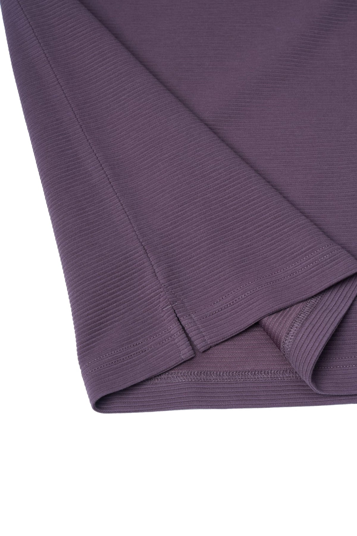 Cotton Blend Ottoman Oversize Fit Polo Tee