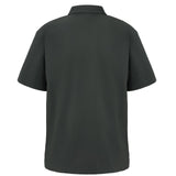 Waffle Knit Relax Fit Polo Tee
