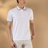 Mercerized Cotton Pique Comfort Fit Polo Tee
