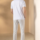 Mercerized Cotton Pique Comfort Fit Polo Tee