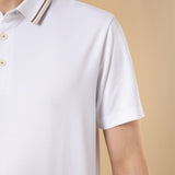 Mercerized Cotton Pique Comfort Fit Polo Tee