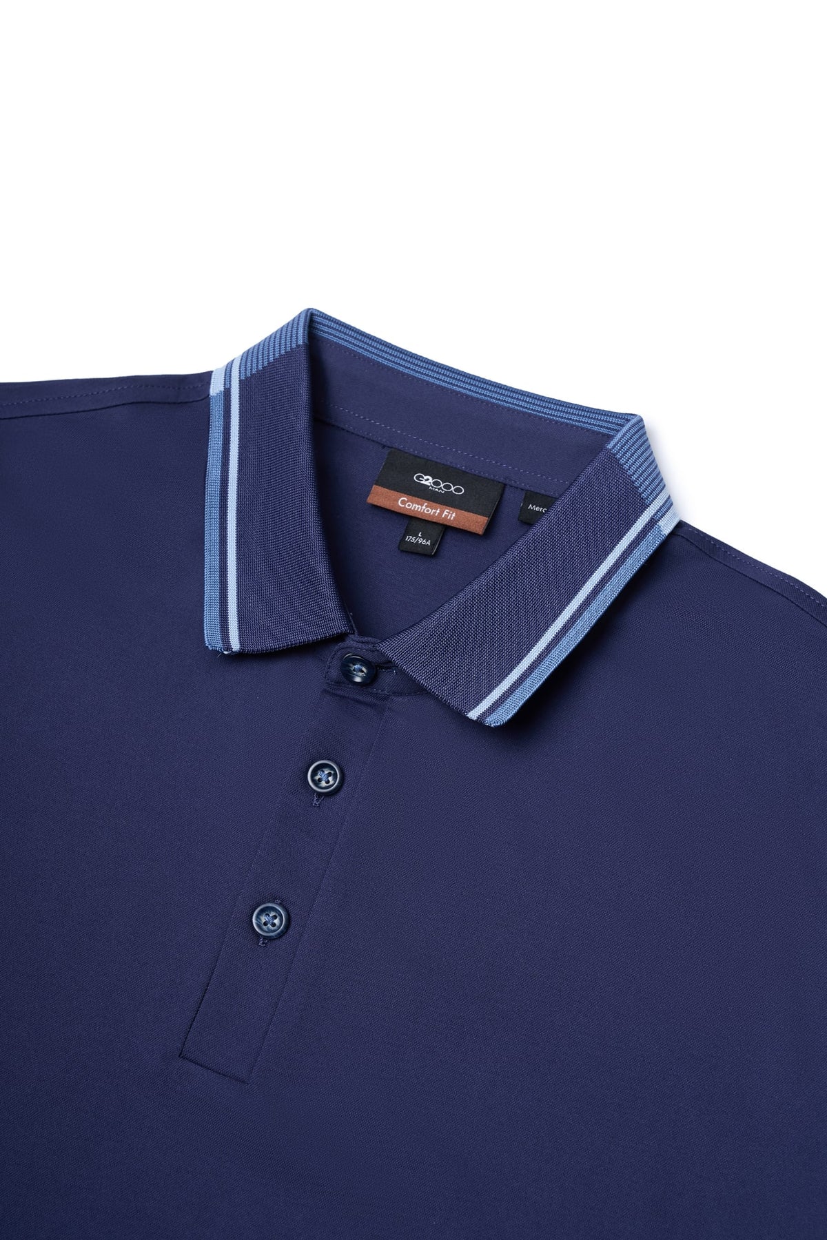 Mercerized Cotton Pique Comfort Fit Polo Tee