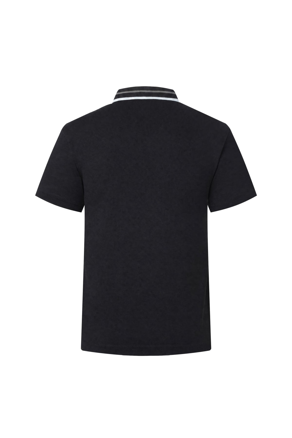 Mercerized Cotton Pique Comfort Fit Stand Collar Polo Tee