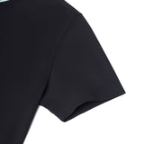 Mercerized Cotton Pique Comfort Fit Stand Collar Polo Tee