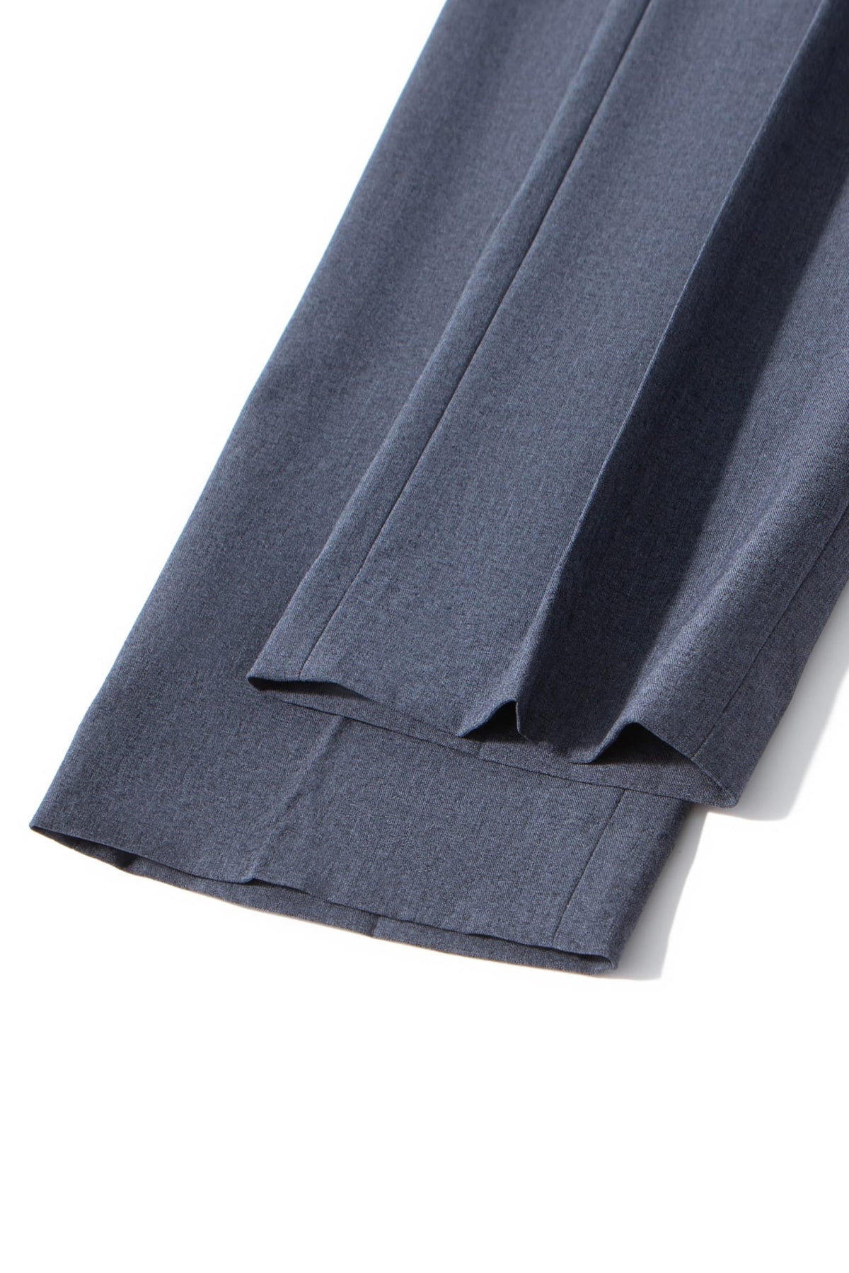 Three Proof Finish Plain Weave Smart Fit Suit Pants with Hidden Elastic Waistband