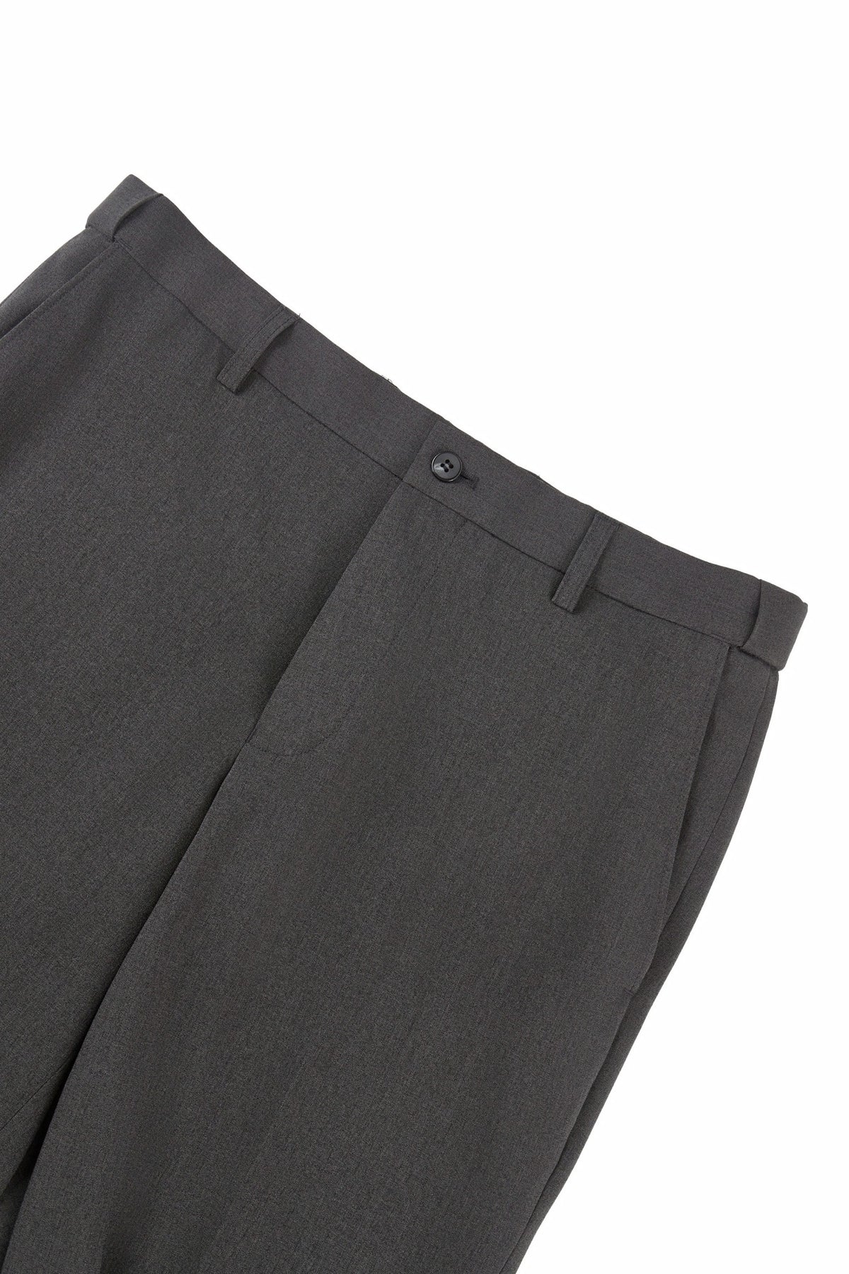 Three Proof Finish Plain Weave Smart Fit Suit Pants with Hidden Elastic Waistband