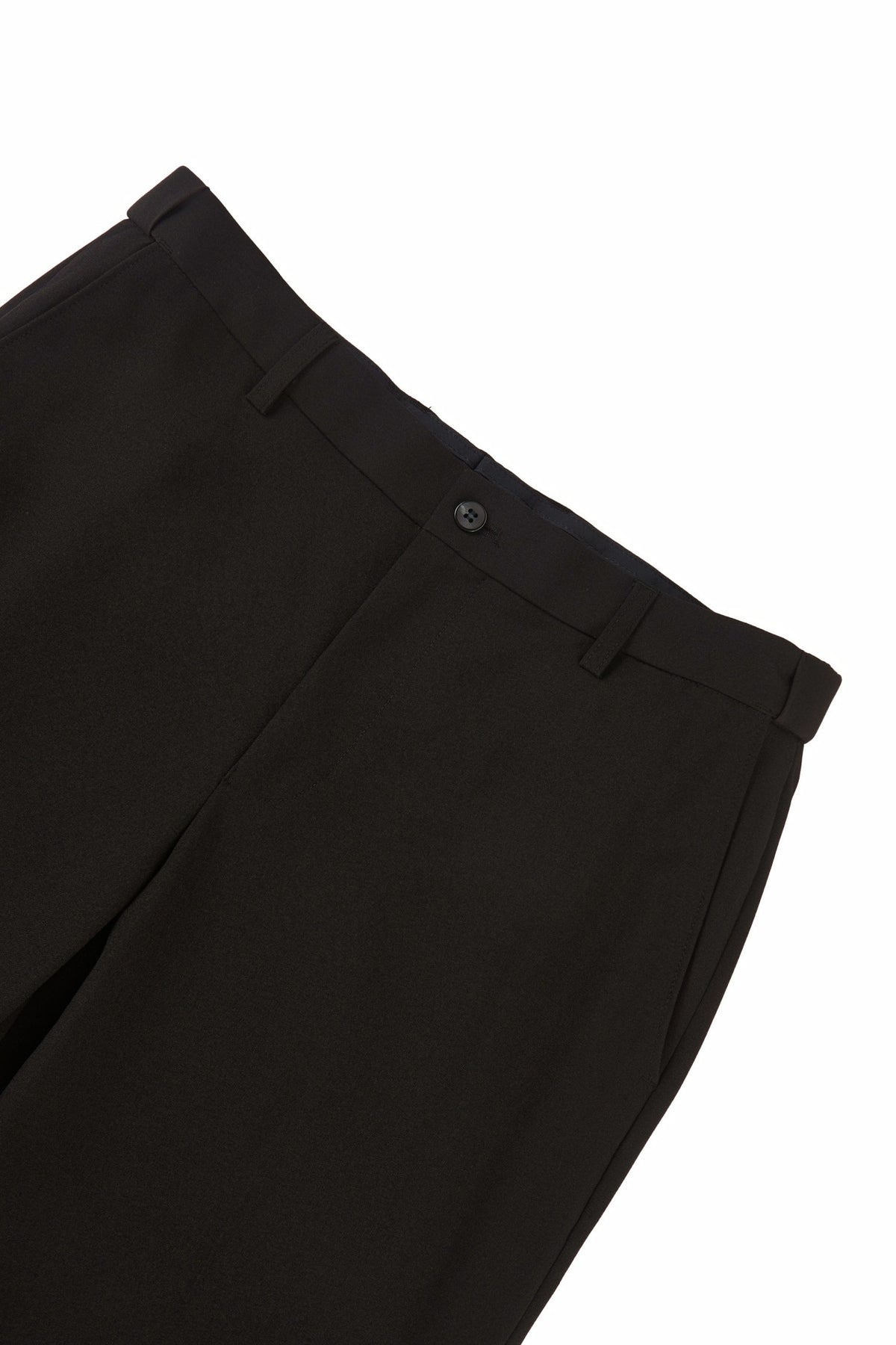 Three Proof Finish Plain Weave Smart Fit Suit Pants with Hidden Elastic Waistband
