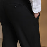 Multi-Way Stretch Anti-Bacterial Plain Weave Regular Fit Suit Pants