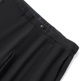 Multi-Way Stretch Anti-Bacterial Plain Weave Smart Fit Suit Pants with Hidden Elastic Waistband