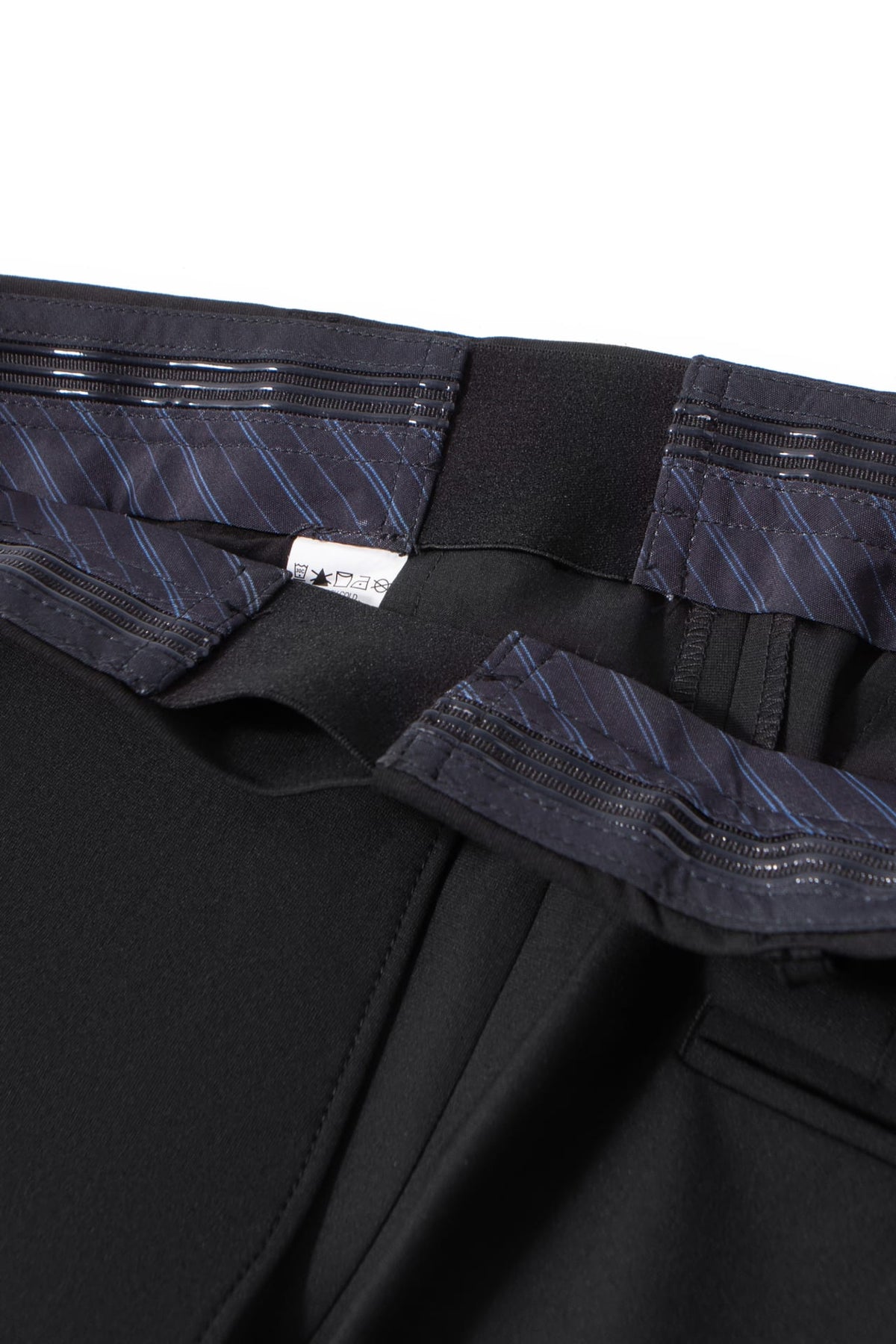Multi-Way Stretch Anti-Bacterial Plain Weave Smart Fit Suit Pants with Hidden Elastic Waistband