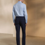 Seersucker Slim Fit Suit Pants