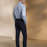 Seersucker Slim Fit Suit Pants