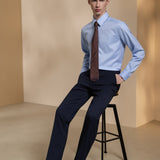 Quick Dry Wicking Texture Regular Fit Suit Pants