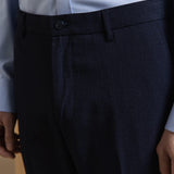 Quick Dry Wicking Texture Regular Fit Suit Pants