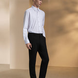Seersucker Tailored Fit Suit Pants