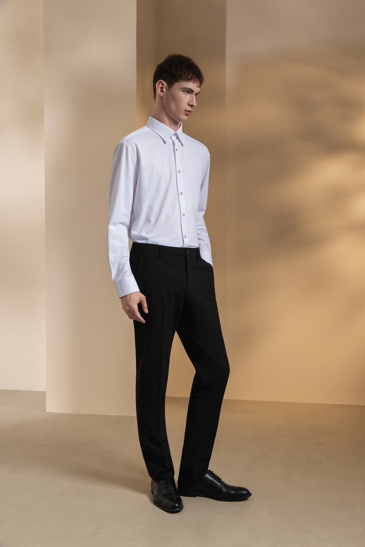 Seersucker Tailored Fit Suit Pants