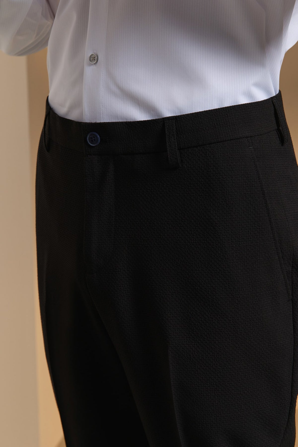 Seersucker Tailored Fit Suit Pants