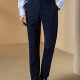 Anti-Bacterial Check Smart Fit Suit Pants