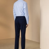 Anti-Bacterial Check Smart Fit Suit Pants