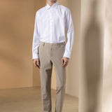Anti-Bacterial Nylon Blend Twill Tailored Fit Suit Pants
