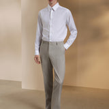 Linen Blend Texture Smart Fit Suit Pants