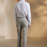 Linen Blend Texture Smart Fit Suit Pants