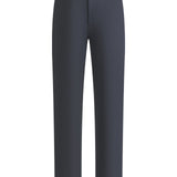 Cool Touch Multi-Way Stretch Knit Print Smart Fit Suit Pants with Hidden Elastic Waistband