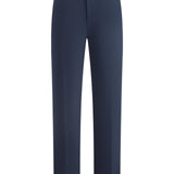 Anti-Bacterial Ottoman Texture Smart Fit Suit Pants with Hidden Elastic Waistband