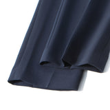 Anti-Bacterial Ottoman Texture Smart Fit Suit Pants with Hidden Elastic Waistband