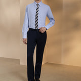 Quick Dry Wicking Twill Smart Fit Suit Pants with Hidden Elastic Waistband