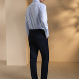 Quick Dry Wicking Twill Smart Fit Suit Pants with Hidden Elastic Waistband