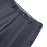 Quick Dry Wicking Twill Smart Fit Suit Pants with Hidden Elastic Waistband