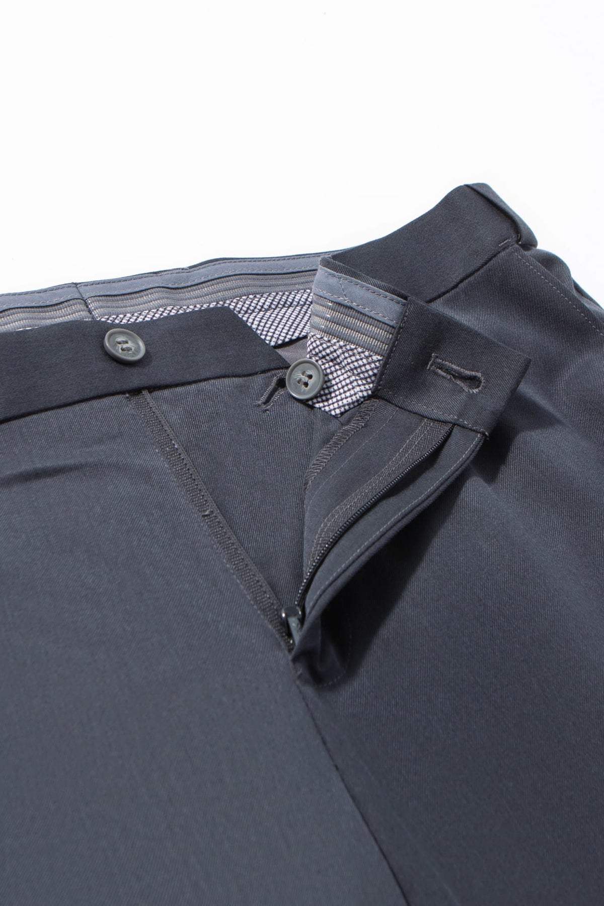 Quick Dry Wicking Twill Smart Fit Suit Pants with Hidden Elastic Waistband