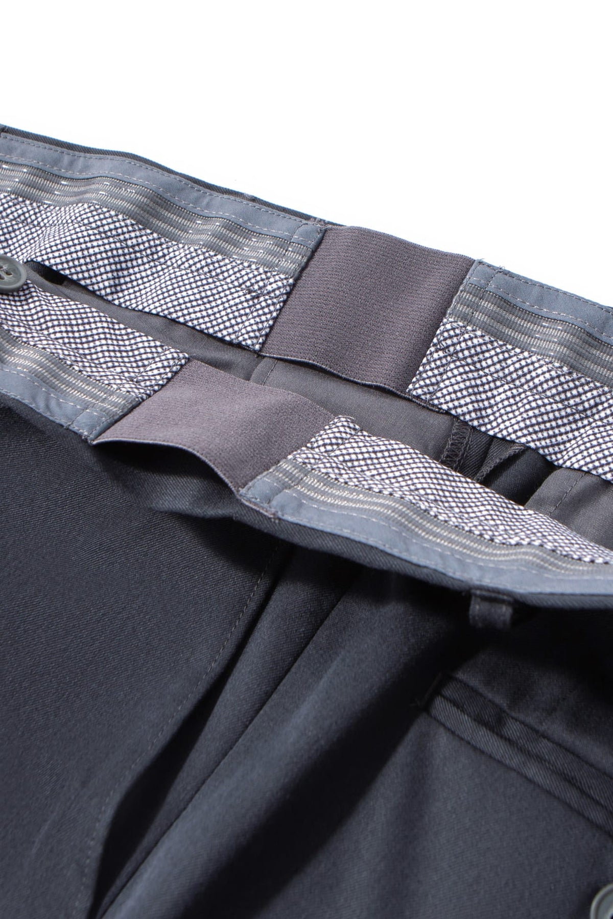 Quick Dry Wicking Twill Smart Fit Suit Pants with Hidden Elastic Waistband
