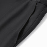 Quick Dry Wicking Twill Smart Fit Suit Pants with Hidden Elastic Waistband