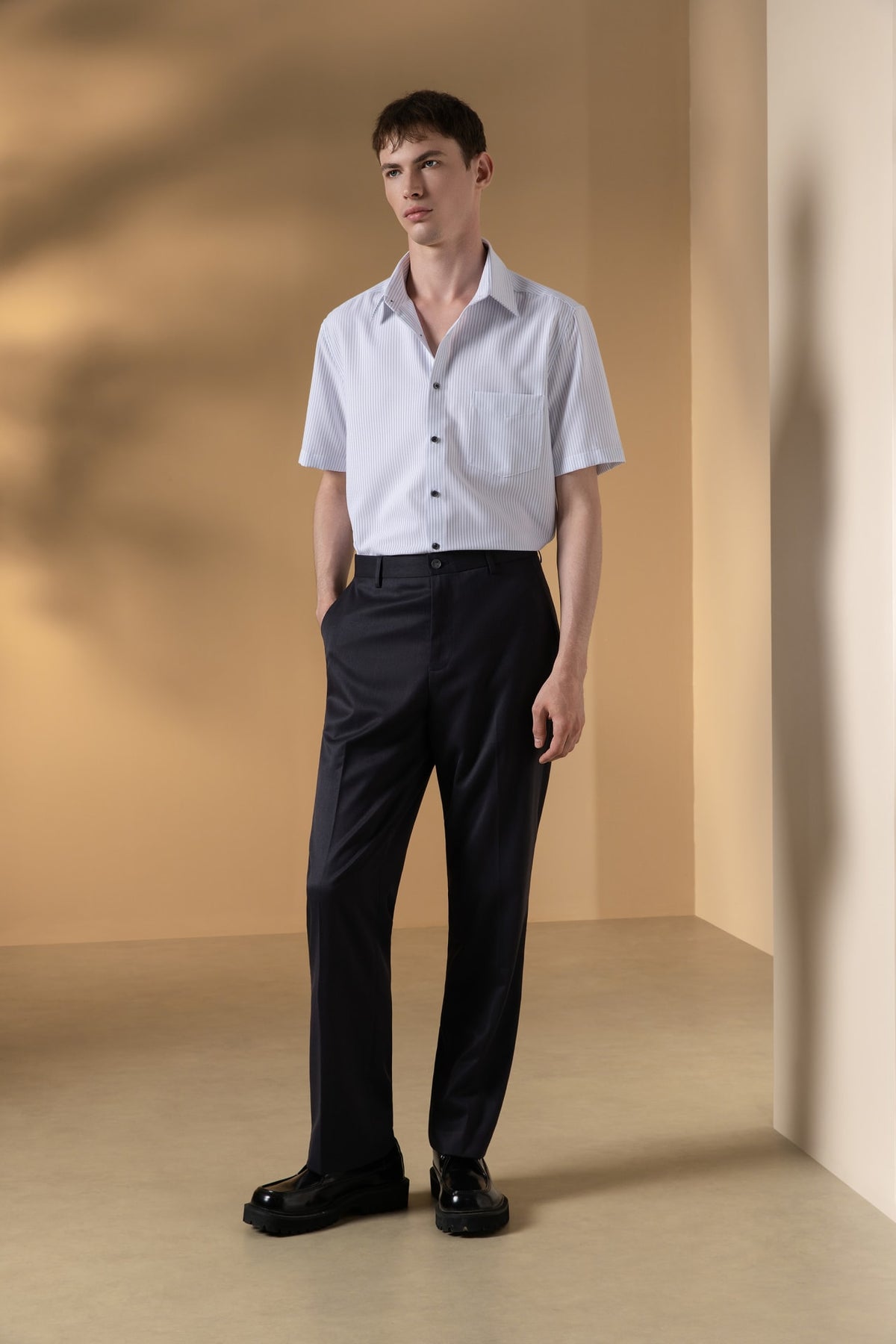 Quick Dry Wicking Twill Loose Fit Suit Pants