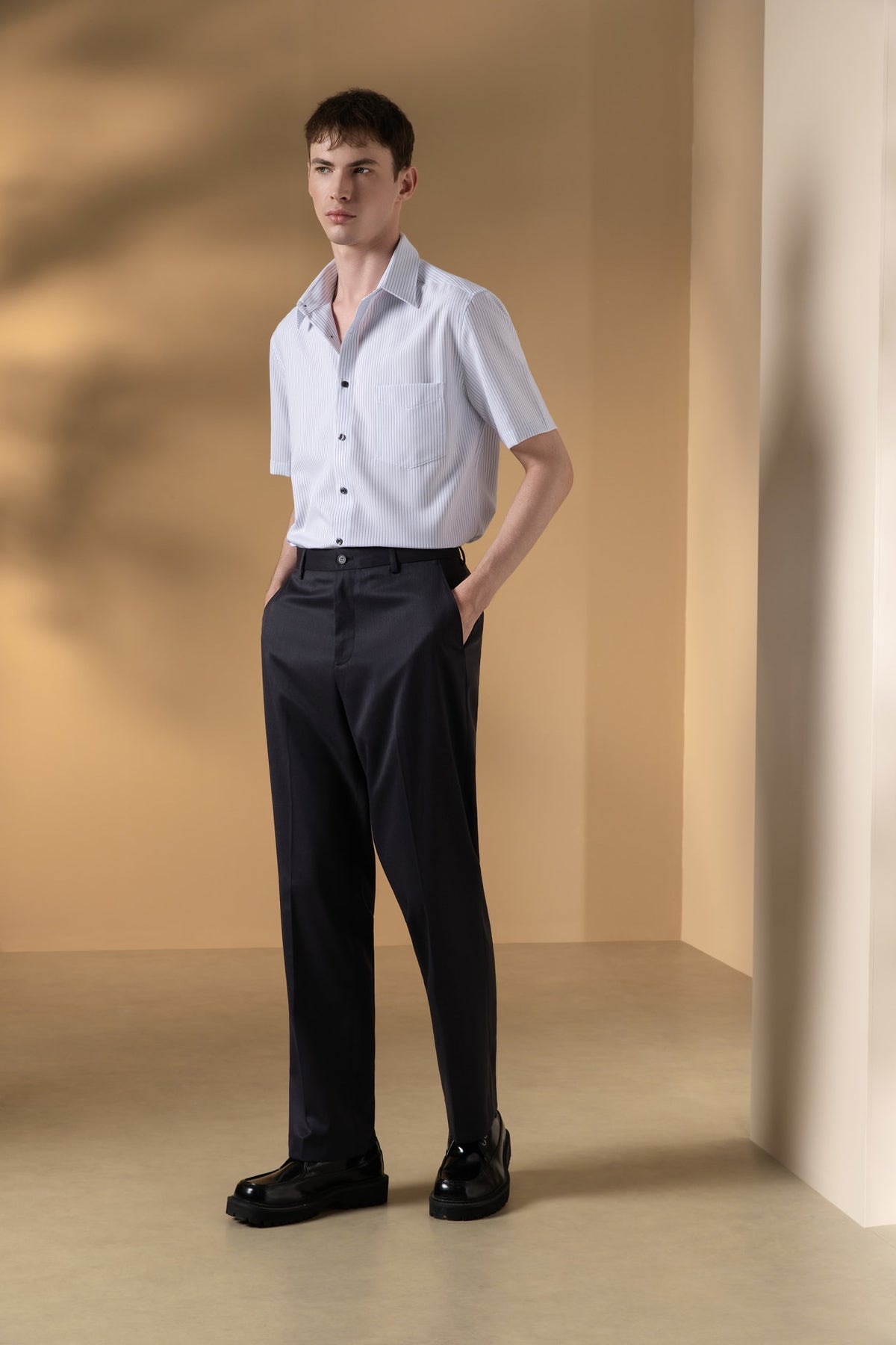 Quick Dry Wicking Twill Loose Fit Suit Pants
