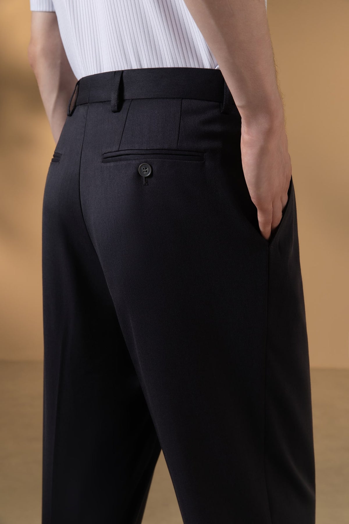 Quick Dry Wicking Twill Loose Fit Suit Pants
