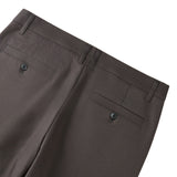 Cotton Nylon Stretch Dobby Regular Fit Casual Pants