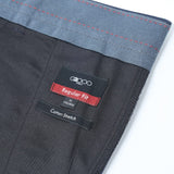 Cotton Nylon Stretch Dobby Regular Fit Casual Pants