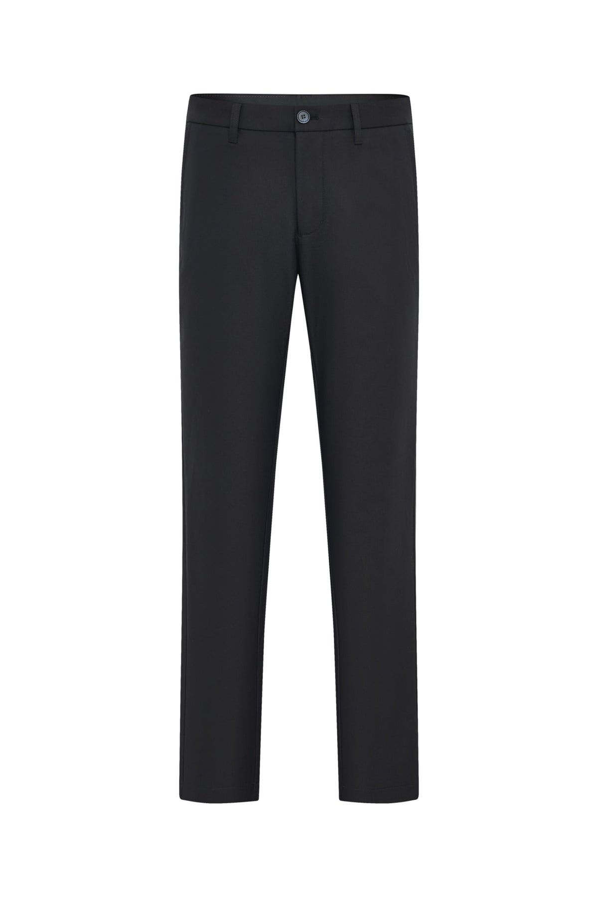 Cotton Nylon Stretch Dobby Regular Fit Casual Pants