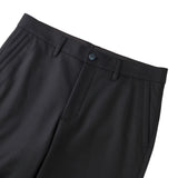 Cotton Nylon Stretch Dobby Regular Fit Casual Pants