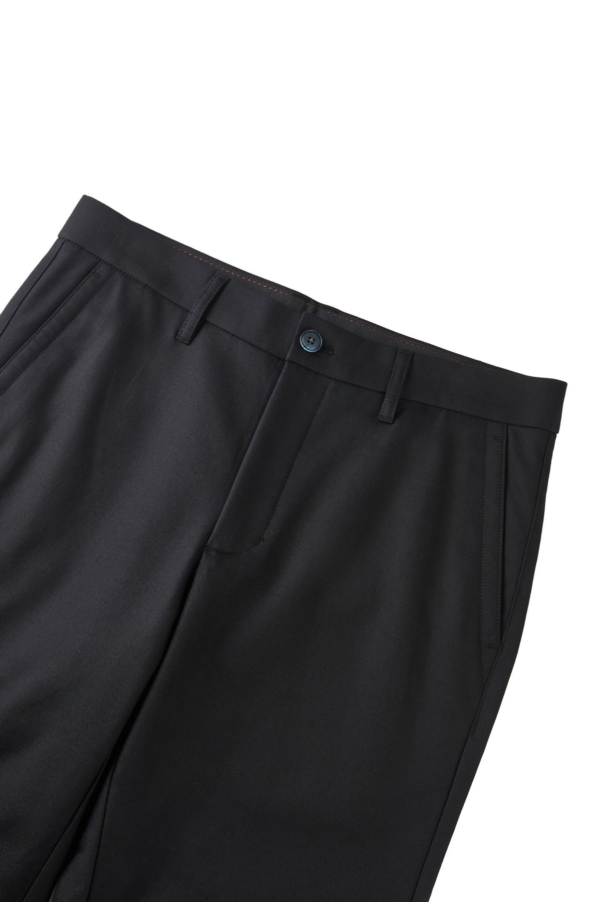 Cotton Nylon Stretch Dobby Regular Fit Casual Pants