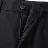 Cotton Nylon Stretch Dobby Regular Fit Casual Pants