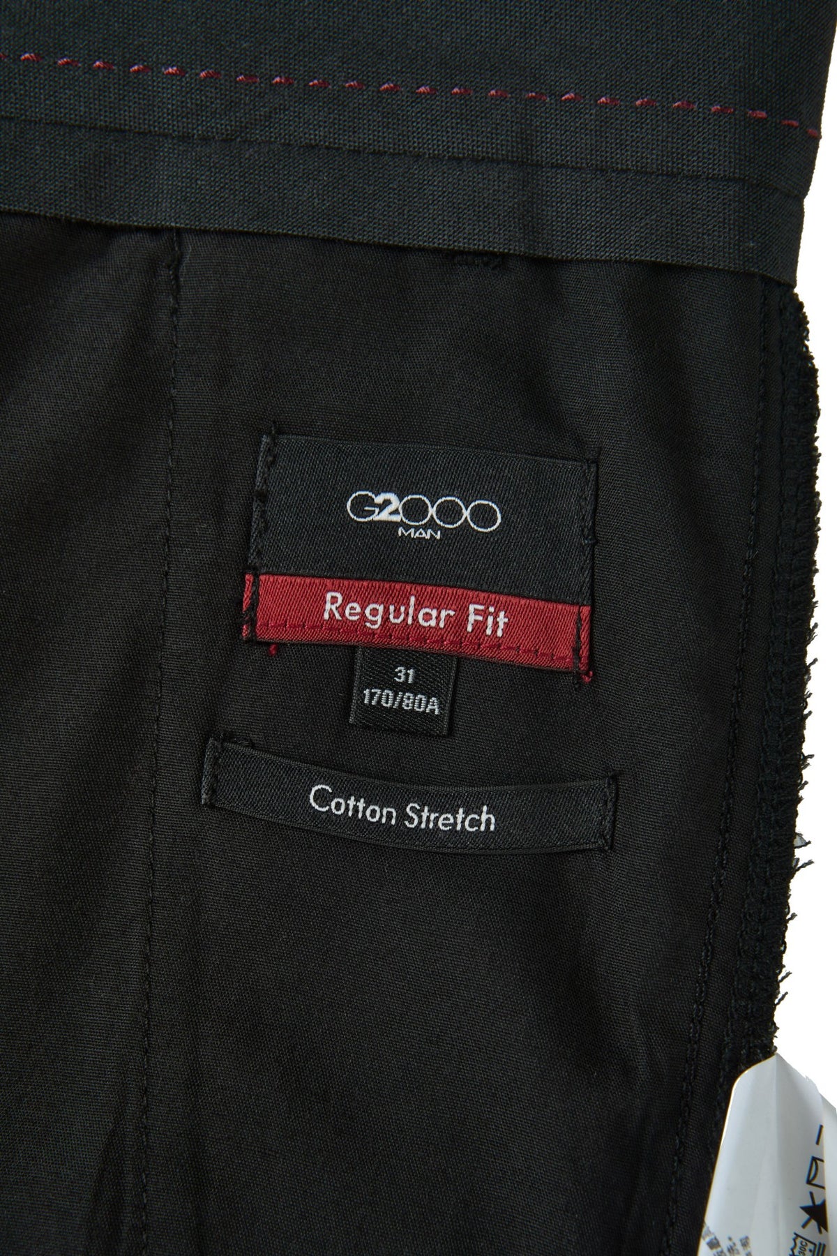 Cotton Nylon Stretch Dobby Regular Fit Casual Pants