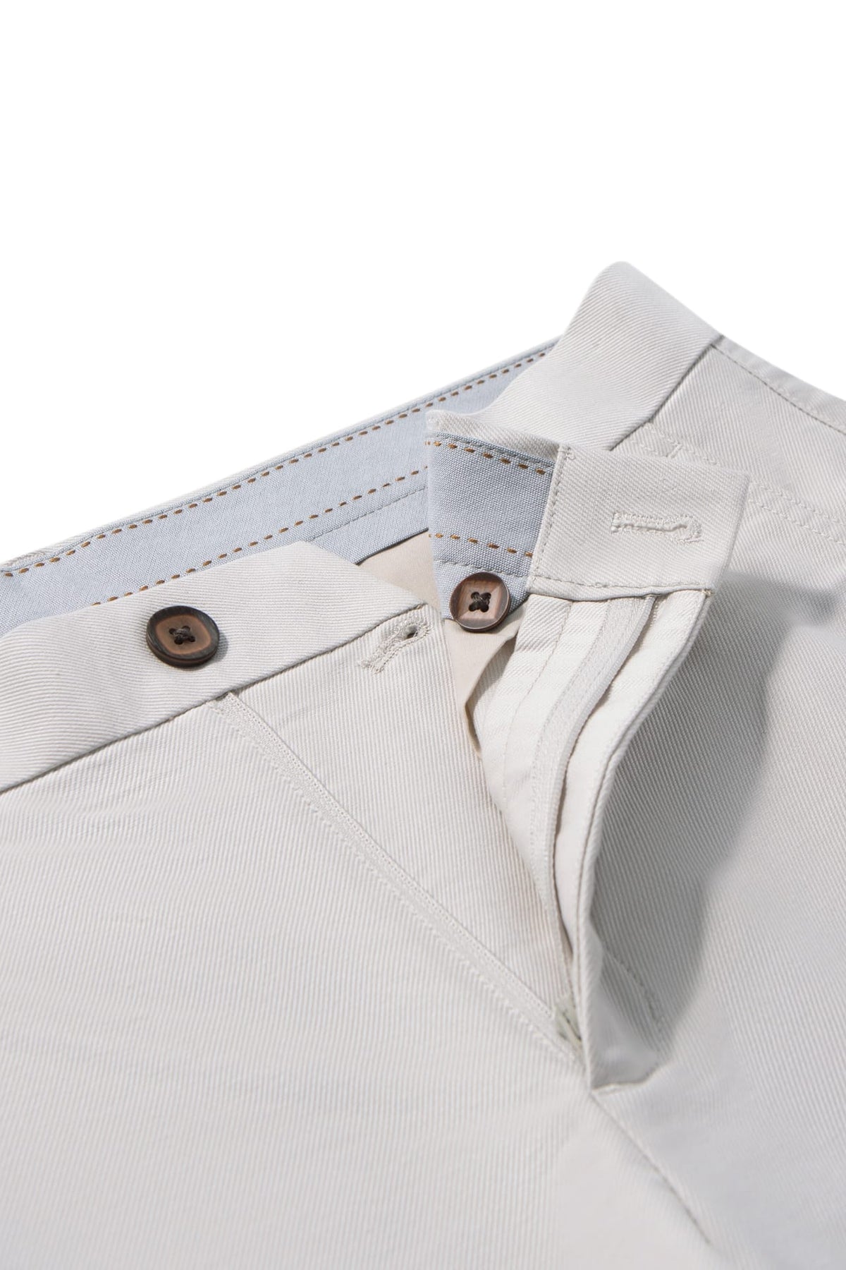 Cotton Modal Stretch Twill Slim Tapered Fit Casual Pants