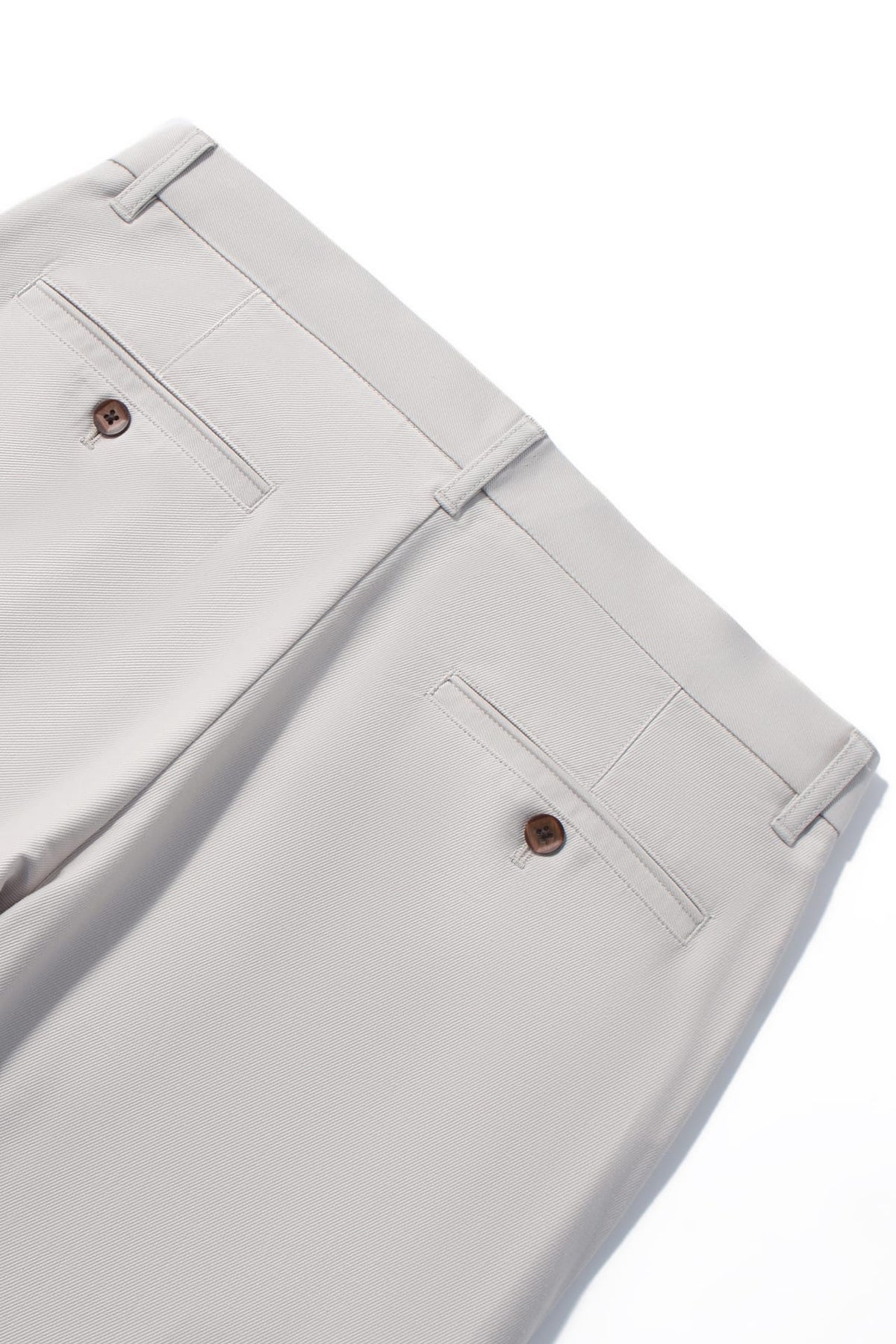 Cotton Modal Stretch Twill Slim Tapered Fit Casual Pants