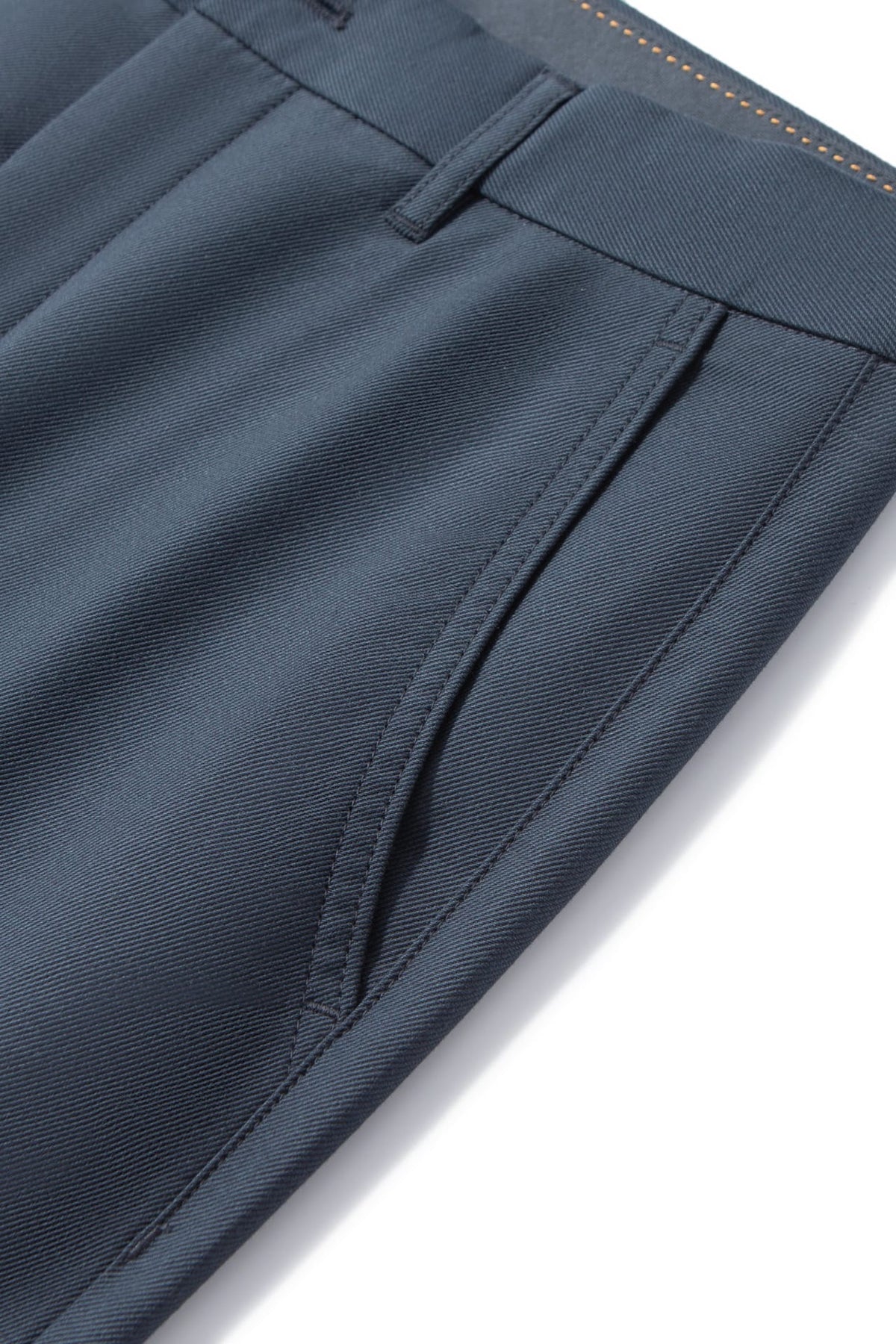 Cotton Modal Stretch Twill Slim Tapered Fit Casual Pants