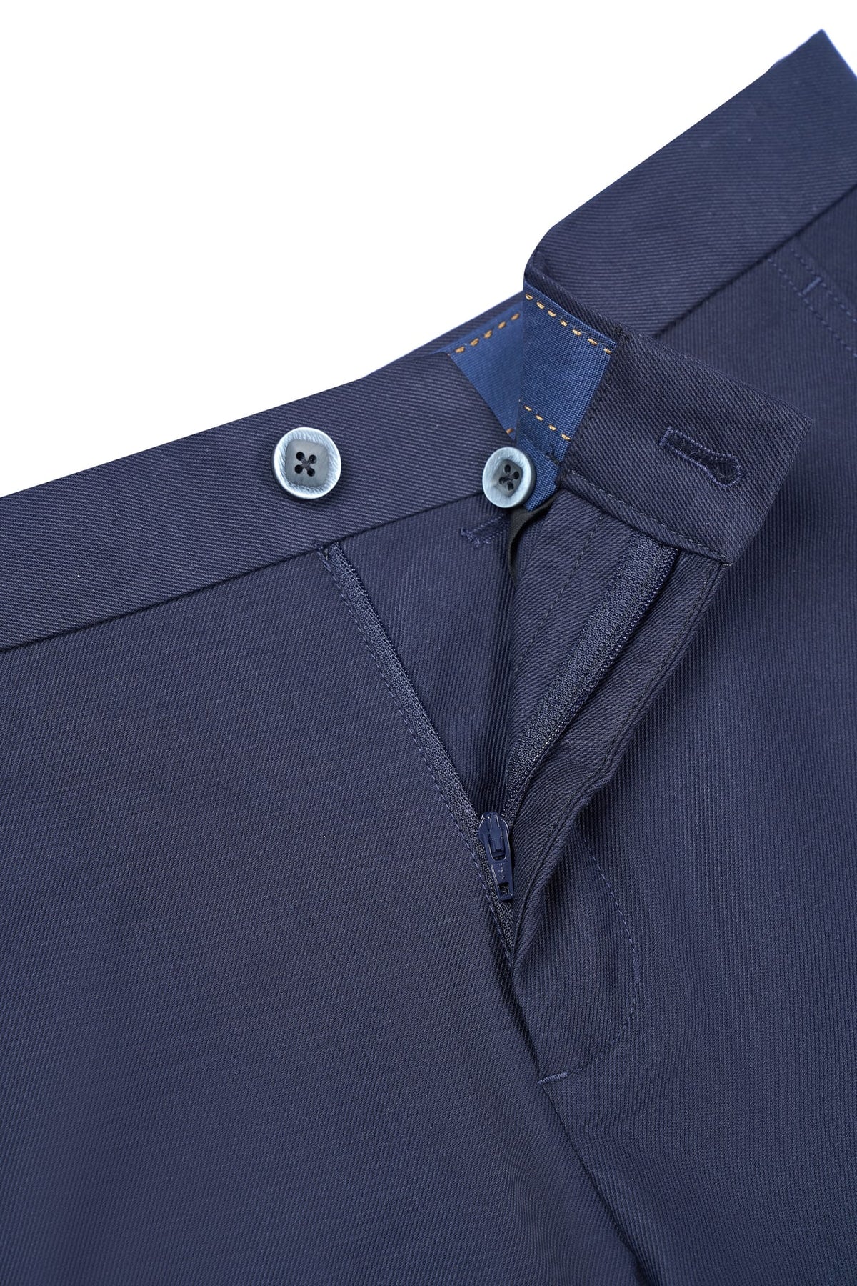 Cotton Modal Stretch Twill Slim Tapered Fit Casual Pants